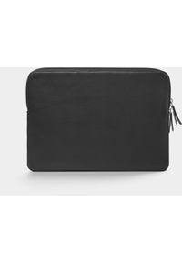 Etui Trunk Leather Sleeve do MacBook 14'' (black). Materiał: mikrofibra, skóra. Styl: biznesowy, elegancki