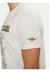 Aeronautica Militare T-Shirt 242TS2335J634 Biały Regular Fit. Kolor: biały. Materiał: bawełna #4