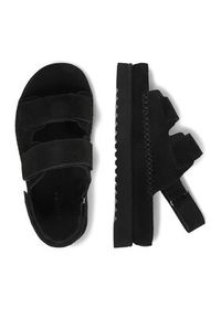 Badura Sandały C-ALEXIA-ABA-C001 Czarny. Kolor: czarny. Materiał: zamsz, skóra #5