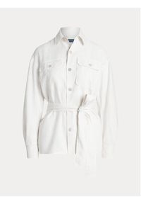 Polo Ralph Lauren Koszula 211906126001 Biały Regular Fit. Typ kołnierza: polo. Kolor: biały. Materiał: len #4