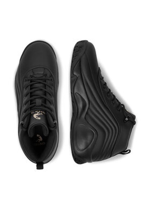 Shaq - SHAQ Buty do koszykówki CEO-H8-366 Czarny. Kolor: czarny. Materiał: skóra. Sport: koszykówka