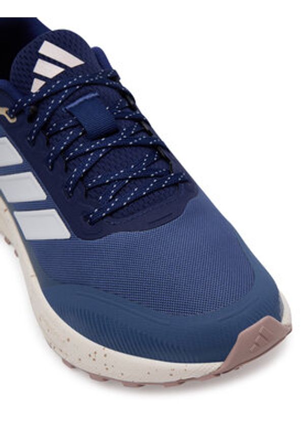 Adidas - adidas Buty do biegania Runfalcon 5 TR JP5912 Granatowy. Kolor: niebieski. Materiał: materiał