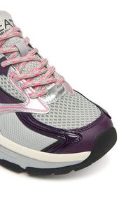 EA7 Emporio Armani Sneakersy X8X249 XK446 MZ223 Fioletowy. Kolor: fioletowy. Materiał: materiał #4