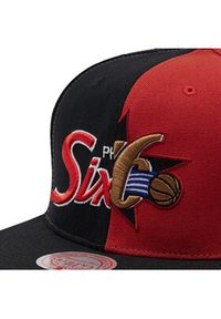 Mitchell & Ness Czapka z daszkiem NBA Split Crown HHSS4321 Czarny. Kolor: czarny. Materiał: poliester, materiał