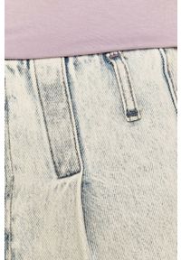 ANSWEAR - Answear - Jeansy. Stan: podwyższony. Kolor: niebieski. Materiał: jeans #3