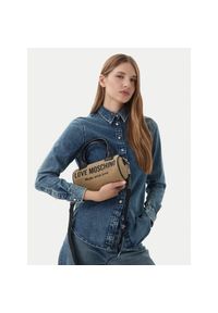 Love Moschino - Torebka LOVE MOSCHINO. Kolor: beżowy #1