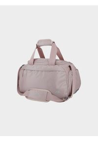 4f - Torba sportowa (9 L) z kieszenią na obuwie. Kolor: różowy. Materiał: guma #1