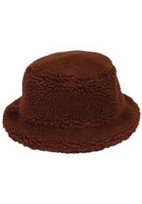 HEAT KEEPER - Kapelusz damski Teddy Wool jeden rozmiar. Kolor: brązowy. Materiał: poliester. Sezon: zima