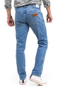 Wrangler - WRANGLER GREENSBORO MĘSKIE SPODNIE JEANSOWE LIGHTHOUSE W15QHNR20 #5