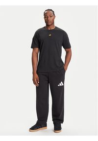 Adidas - adidas T-Shirt Fortnite Graphic JV7964 Czarny Loose Fit. Kolor: czarny. Materiał: bawełna #4