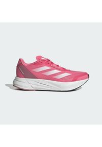 Adidas - Buty Duramo Speed. Kolor: biały, różowy, wielokolorowy. Materiał: materiał