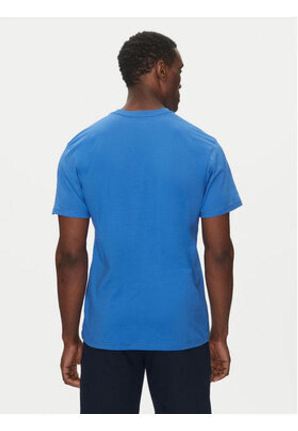 Quiksilver T-Shirt EQYZT08042 Niebieski Regular Fit. Kolor: niebieski. Materiał: bawełna