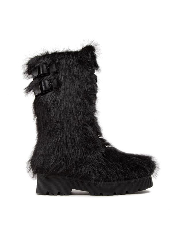 Jenny Fairy Kozaki APRES-WS02 Czarny. Kolor: czarny. Materiał: materiał