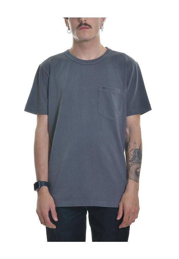 Lee - LEE 101 POCKET TEE MĘSKI T-SHIRT BLACK L90FBM01 112124073