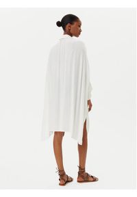 LOLA CASADEMUNT Koszula LS2515008 Biały Relaxed Fit. Kolor: biały. Materiał: wiskoza