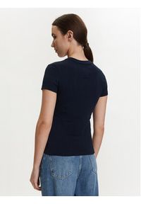 Tommy Jeans T-Shirt DW0DW22781 Granatowy Regular Fit. Kolor: niebieski. Materiał: bawełna #2