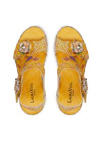 Laura Vita Sandały Facdiao 42 Żółty. Kolor: żółty. Materiał: skóra #4
