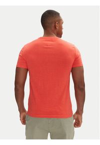 Tommy Jeans T-Shirt Jaspe DM0DM20363 Pomarańczowy Slim Fit. Kolor: pomarańczowy. Materiał: bawełna, syntetyk