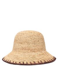 BOSS Kapelusz Danika 50562247 Beżowy jasny. Kolor: beżowy. Materiał: materiał #3