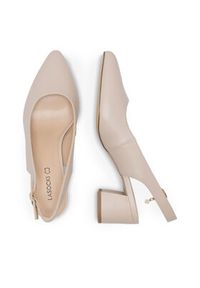 Lasocki Czółenka WYL3095-7Z-L Beżowy. Kolor: beżowy. Materiał: skóra #8