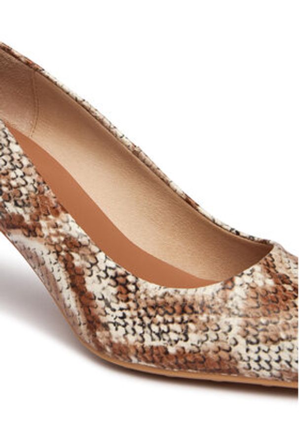 Hispanitas Czółenka HV264677 C003 Brązowy. Kolor: brązowy. Materiał: skóra