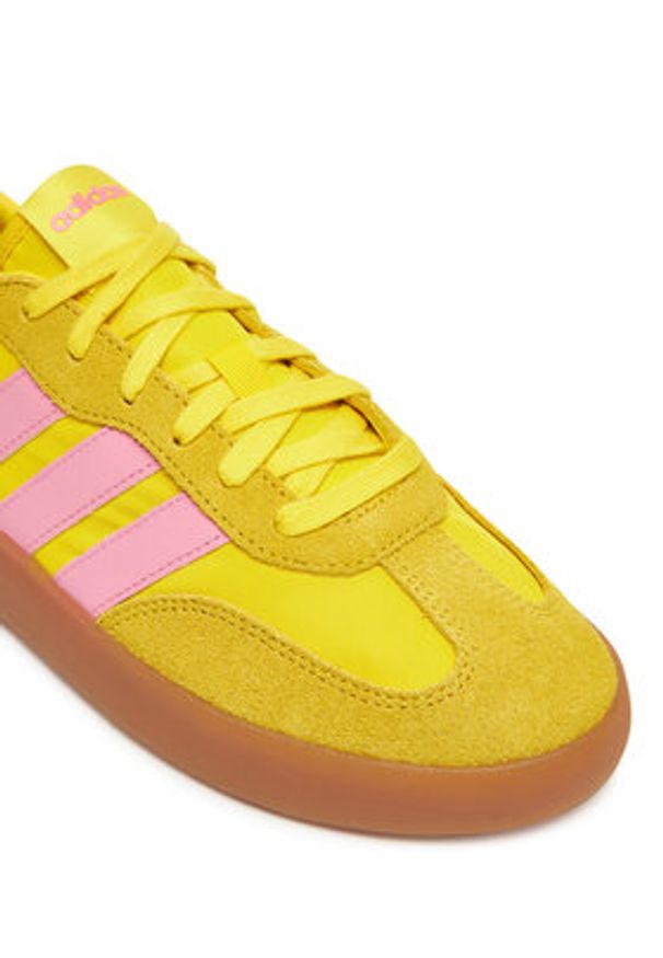 Adidas - adidas Sneakersy Barreda Decode JR3542 Żółty. Kolor: żółty. Materiał: skóra, zamsz