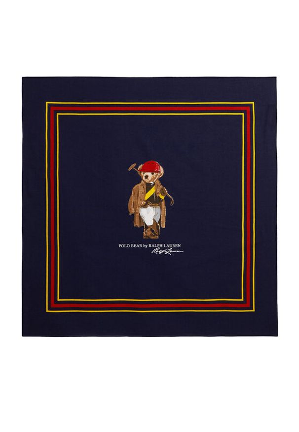 Polo Ralph Lauren Apaszka 449P11846001 Granatowy. Kolor: niebieski. Materiał: bawełna