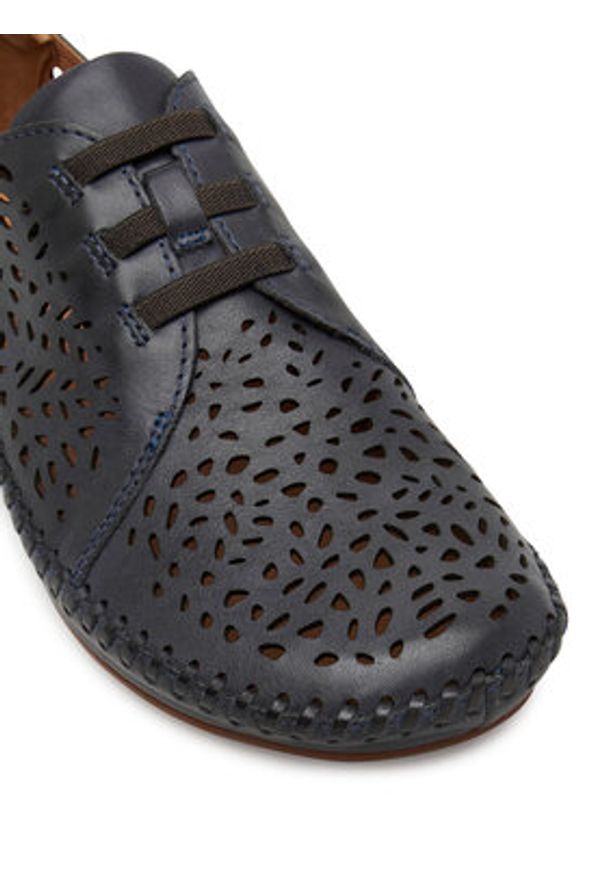 Pikolinos Półbuty 655-4783 Granatowy. Kolor: niebieski. Materiał: skóra