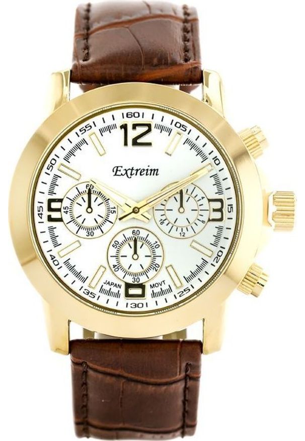Zegarek Extreim ZEGAREK MĘSKI EXTREIM EXT-8386A-2A (zx024e) uniwersalny