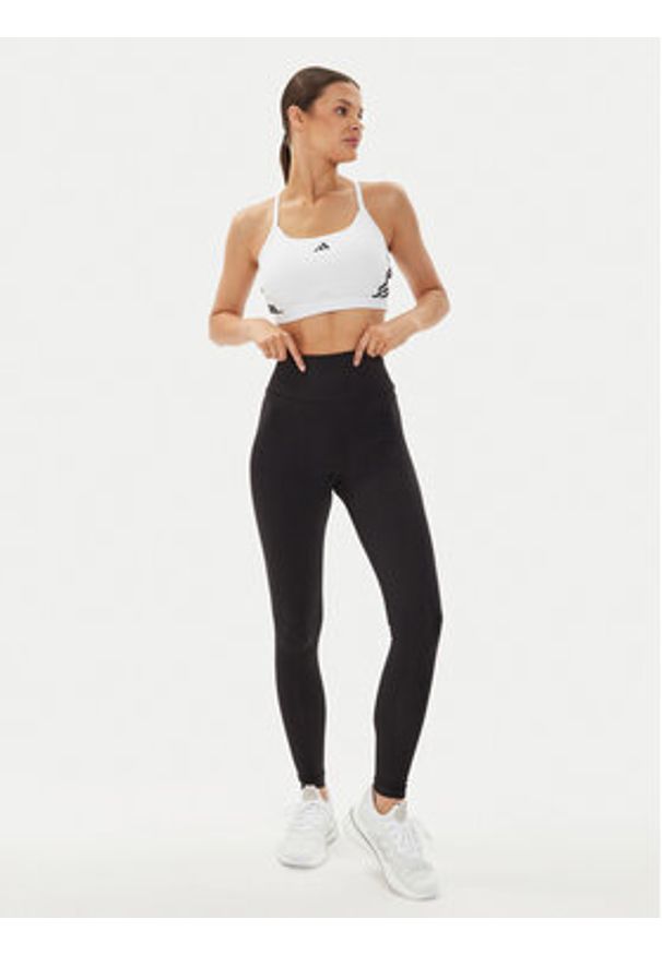 Adidas - adidas Legginsy Adicolor Essentials Leggings IA6446 Czarny Slim Fit. Kolor: czarny. Materiał: bawełna