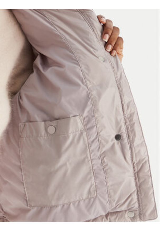 Calvin Klein Jeans Kurtka zimowa LV047D504G Szary Regular Fit. Kolor: szary. Materiał: syntetyk. Sezon: zima