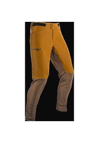 Spodnie rowerowe (+spodenki kolarskie z pampersem w zestawie) LEATT Pant MTB. Kolor: brązowy. Sport: kolarstwo