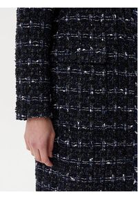 Karl Lagerfeld Jeans Płaszcz przejściowy A1W15022 Granatowy Regular Fit. Kolor: niebieski. Materiał: syntetyk
