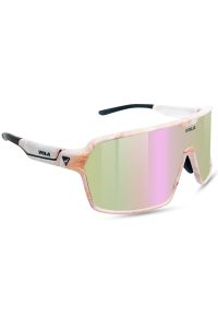 VOLA - Okulary przeciwsłoneczne Vola Athleos. Kolor: beżowy, wielokolorowy, różowy. Sport: turystyka piesza #1