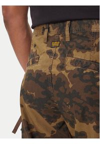 G-Star RAW - G-Star Raw Spodnie materiałowe R-3N D25224-D553 Zielony Straight Fit. Kolor: zielony. Materiał: bawełna #4