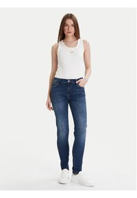 JOOP! Jeans Top 30046103 Biały Slim Fit. Kolor: biały. Materiał: bawełna #3