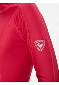 Rossignol Bluza techniczna Classique 1/2 Zip RLLWL11 Czerwony Slim Fit. Kolor: czerwony. Materiał: syntetyk #6