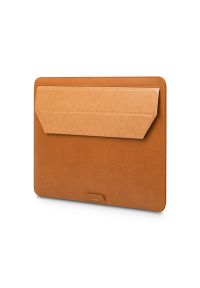 Moshi Muse 14'' 3-in-1 Slim - Pokrowiec MacBook Pro 14'' (M3/M2/M1/2023-2021) caramel brown. Materiał: skóra. Styl: elegancki #3