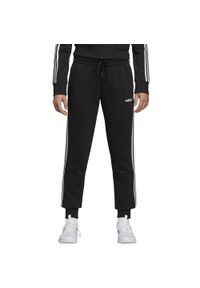 Adidas - Spodnie Essentials 3-stripes Rozmiar S Czarny - DP2380. Kolor: czarny. Wzór: paski