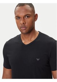 Emporio Armani Underwear Komplet 2 t-shirtów EM000392 AF14132 MC005 Czarny Regular Fit. Kolor: czarny. Materiał: bawełna