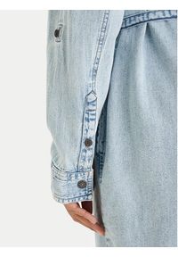 Guess Jeans Sukienka jeansowa W6RK26 D5M83 Niebieski Regular Fit. Kolor: niebieski. Materiał: bawełna #4