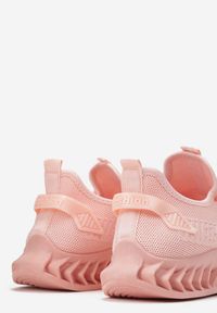 Born2be - Różowe Buty Sportowe Phaedraia. Wysokość cholewki: przed kostkę. Nosek buta: okrągły. Zapięcie: bez zapięcia. Kolor: różowy. Materiał: guma, materiał. Szerokość cholewki: normalna. Wzór: aplikacja
