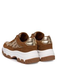 Guess Sneakersy FLPBT3 FAL12 Brązowy. Kolor: brązowy. Materiał: materiał #2