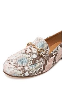 DeeZee Loafersy 10-633 Kolorowy. Materiał: skóra. Wzór: kolorowy #4