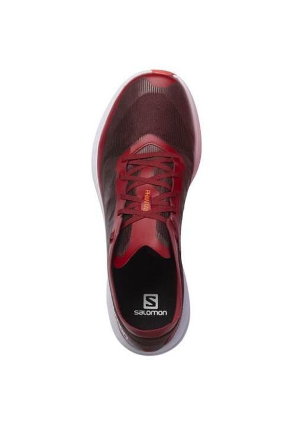 salomon - Buty do biegania męskie Salomon Phantasm. Zapięcie: sznurówki. Kolor: czerwony. Materiał: materiał, syntetyk, tkanina. Szerokość cholewki: normalna