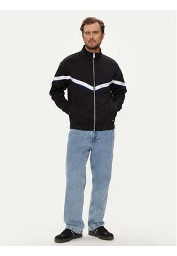 Hugo Bluza Napones 50516992 Czarny Regular Fit. Kolor: czarny. Materiał: bawełna, syntetyk
