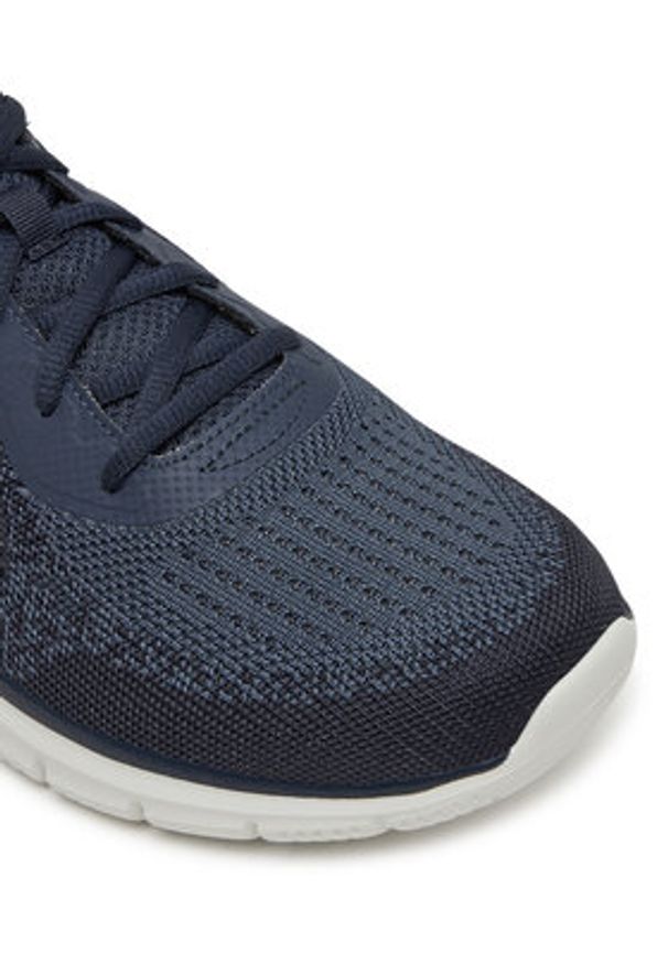 skechers - Skechers Sneakersy Track-Glendor 232699/NVLM Granatowy. Kolor: niebieski. Materiał: materiał