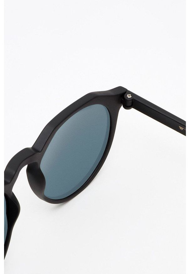 Hawkers - Okulary przeciwsłoneczne CARBON BLACK ROSEGOLD WARWICK. Kształt: okrągłe. Kolor: czarny