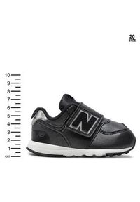 New Balance Sneakersy NW574FM Czarny. Kolor: czarny. Materiał: skóra. Model: New Balance 574 #7