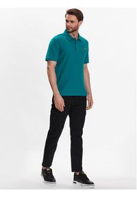 Lyle & Scott Polo Milano Trim Polo Shirt SP1812V Niebieski Regular Fit. Typ kołnierza: polo. Kolor: niebieski. Materiał: bawełna